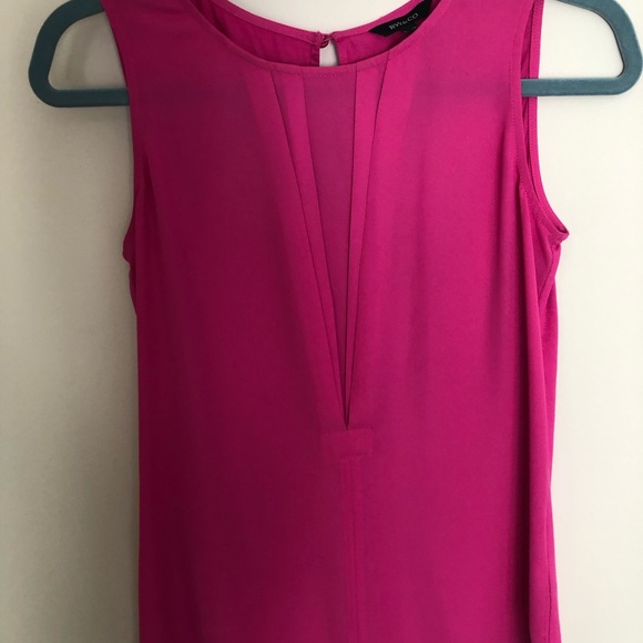 RW&Co Pink Sleeveless Blouse - Picture 3 of 4